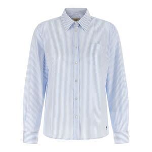 Max Mara Blue Cotton Women's Blouse